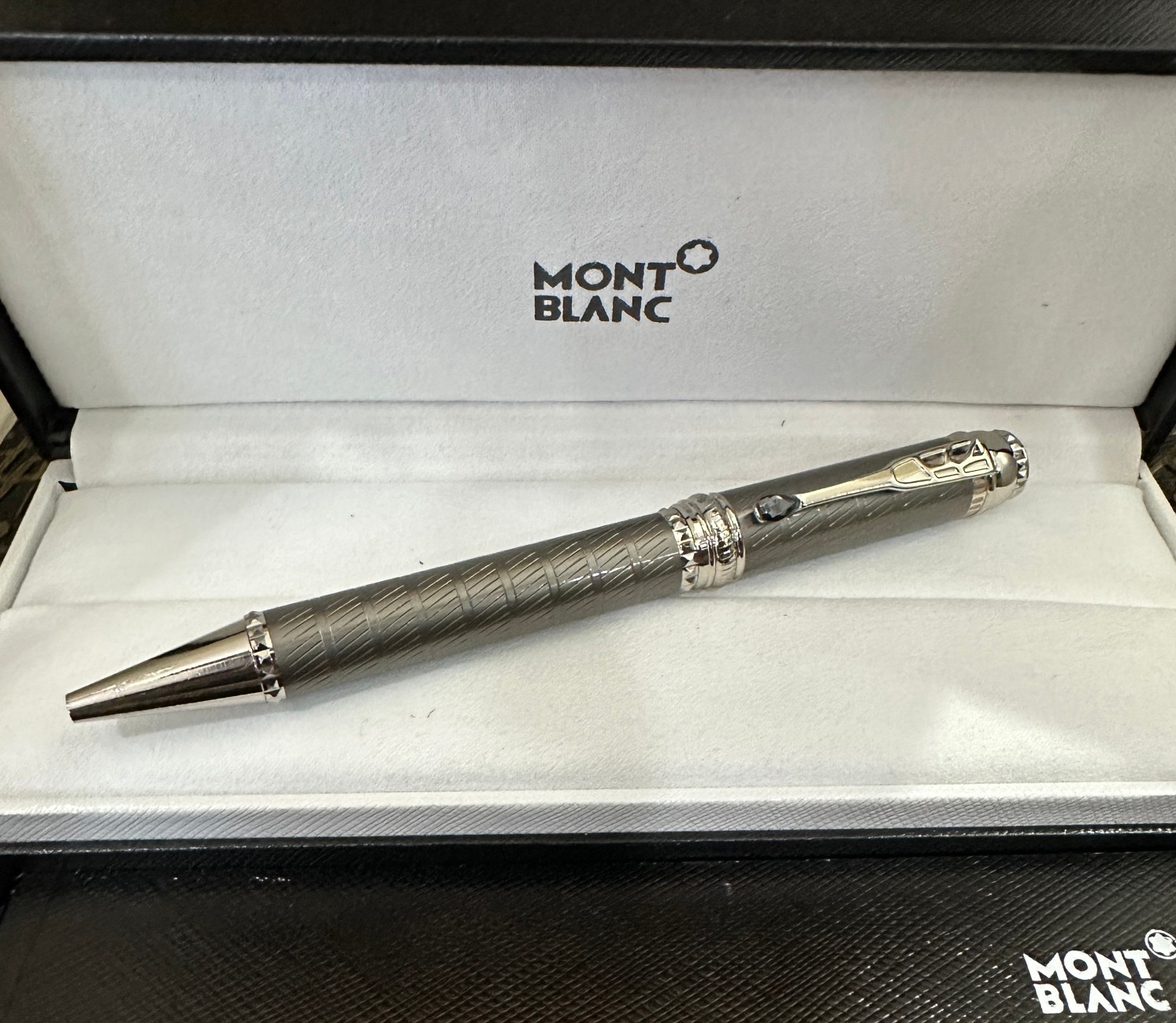 AAA Copy Scipione Borghese Montblanc Gray Ballpoint Pen